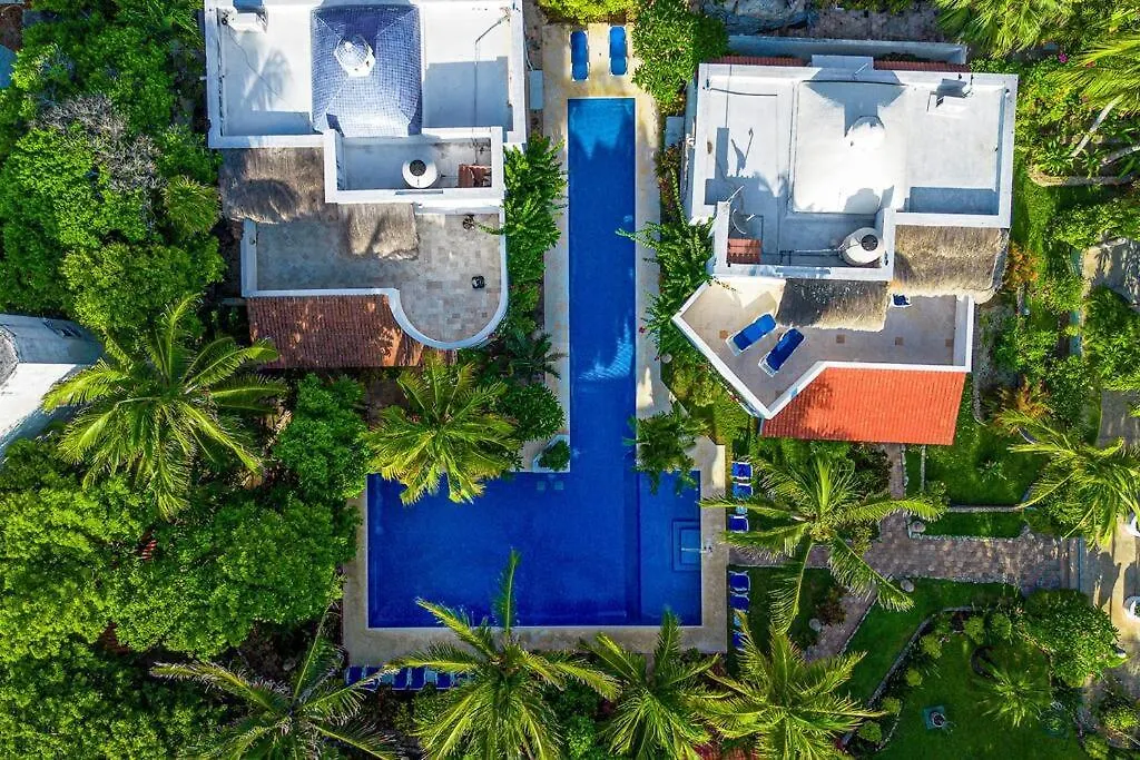 Caribbean Sea Front 2 Bedroom 2 Ba - Ground Floor- Large Pool -Seaweed-Free Beach Akumal 0*,