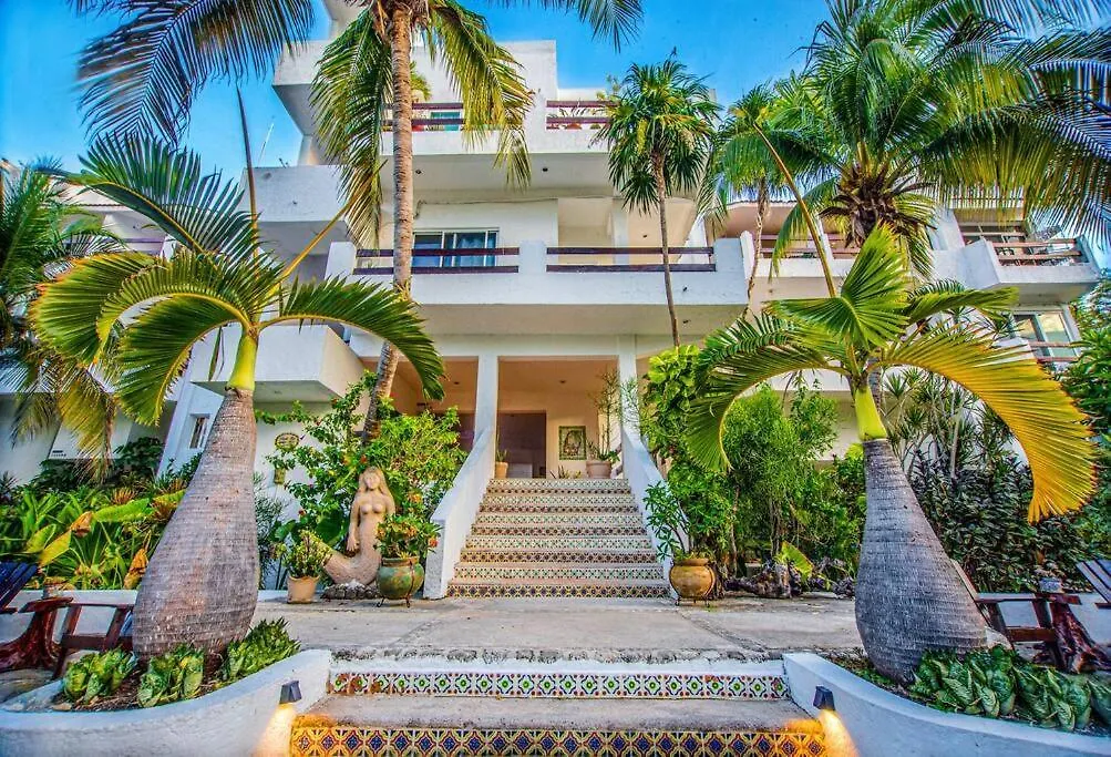 Caribbean Sea Front 2 Bedroom 2 Ba - Ground Floor- Large Pool -Seaweed-Free Beach Akumal 0*,
